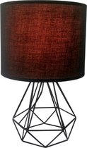 OHNO - Woonaccessoires - Ara Tafellamp - Zwart - Tijdloos - Modern - Industrieël