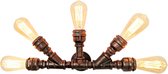 OHNO Woonaccessoires Lamp Cressida - Wandlamp, Woondecoratie, Verlichting, Home Decoratie, industriele lamp, industrieel - Koper