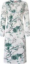 Dames nachthemd Fine Woman gebloemd katoen groen XL
