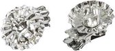 Kerstboomkaarshouders 10 stuks - voor Kerstboomkaarsjes - Zilver