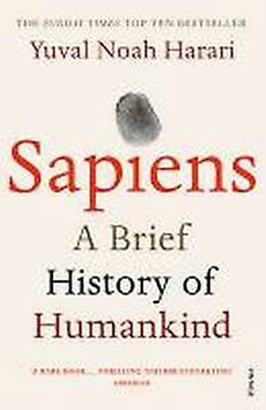 Boek cover Sapiens van Yuval Noah Harari (Paperback)