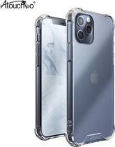 iPhone 12 Mini hoesje - Anti Burst Transparent - TPU PC Back Cover Space Case