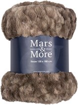 Mars & More - plaid - grizzly bruin - 130x180