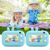 Noiller Minibear Kinder Camera - Polaroid camera - polaroid - Instax - 40MP Dual Lens - Stickers
