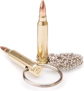 Lucky Shot USA - Ball Chain Bullet Necklace .223/5.56  (kogelketting/hanger)