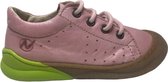 naturino mt 24 veter bumper lederen sneakers Gabby roze groen