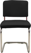 Stoelhoes Bandal® | Stoelhoezen | stoelhoes eetkamerstoel| stoelhoezen eetkamerstoel | hoezen voor stoelen | stoelhoesset | Handgemaakt in NL | 95% katoen | Zwart
