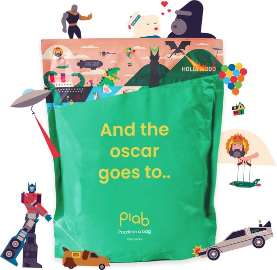 Puzzle dans un sac - Hollywood Gone Wrong - Puzzle - 1000 pièces