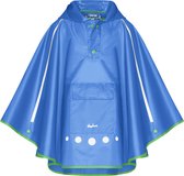 Playshoes - Regenponcho voor kinderen - Opvouwbaar - Blauw - maat XL