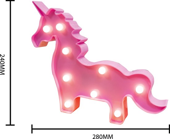 St. Helens Home and Garden Eenhoorn LED staande lamp - nachtlampje van Merkloos — afbeelding 3