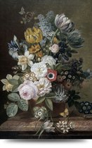 Maison de France - Canvas Bloemen rijks 5 - canvas - 60 x 90 cm