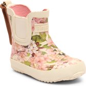 Bisgaard - Regenlaarzen voor baby's - Baby Rubber - Crème bloemen - maat 21EU