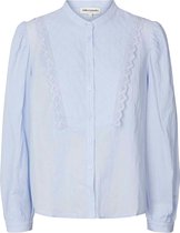 Lollys Laundry Dames Pearl Blouse Lichtblauw maat XS