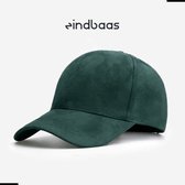 Legend Cap Basic - Velvet look - eindbaas - Green - Luxe pet