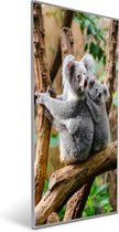 Invroheat infrarood verwarmingspaneel 2 Koala's. Een Invroheat infrarood verwarmingspaneel is duurzaam, zeer energie efficiënt en warmt snel op  - met thermostaat - 650W