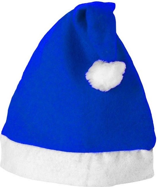 24 x bonnet de Noel bleu | bol.com