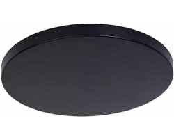 Freelight - Plafondplaat Ø 45 cm zonder gaten zwart
