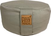Mica Yoga Meditatie Kussen Rond Eco beige Maat S