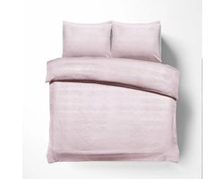 Husch Dekbedovertrek - Embossed Croco - 200x200/220 - Roze