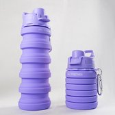 Gourde All Together - Gourde Pliable - 500 ml - Silicone - Violet
