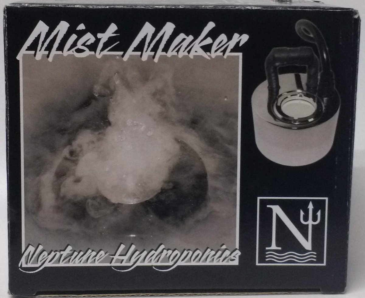 Neptune Hydroponics Mistmaker 1 Membraam - 450 ml / h - 24W - Ultrasonische luchtbevochtiger