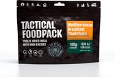 Tactical Foodpack Mediterranean Breakfast Shakshuka (100g) - Kikkererwten ei en tomaat ontbijt - 436kcal - buitensportvoeding - vriesdroogmaaltijd - survival eten - prepper - 8 jaa