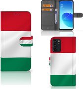 Telefoonhoesje met Pasjeshouder OPPO Reno6 5G Bookcase Hongarije