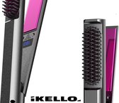 3x ikello laptop en tablet standaard set van 3 kleuren ergonomisch verstelbaar t/m 17 inch(Zwart, Roze en Grijs)