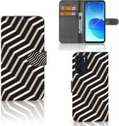 Smartphone Hoesje OPPO Reno6 5G Bookcover met Pasjeshouder Illusion