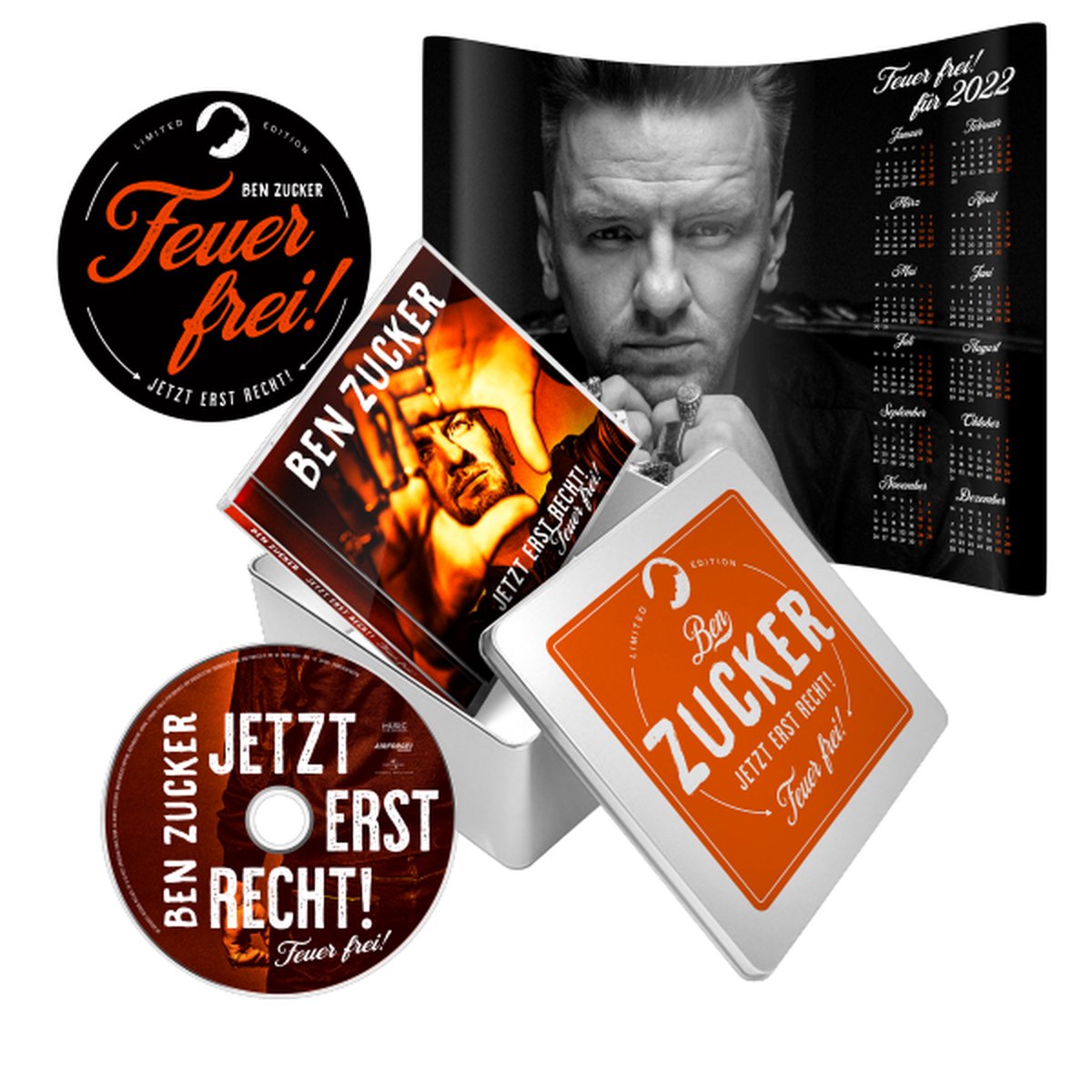 Zucker, B: Jetzt Erst Recht! Feuer Frei! Ltd.Zuckerdosen Ed.