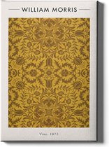 Walljar - William Morris - Vine III - Muurdecoratie - Canvas schilderij