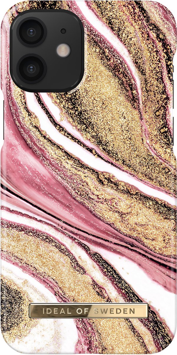 iDeal of Sweden - Apple Iphone 12 Mini Fashion Case 193 - Cosmic Pink Swirl