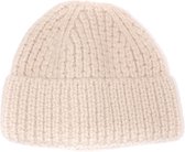 Lauren Sterk Amsterdam gebreide muts - beige - beanie - dames