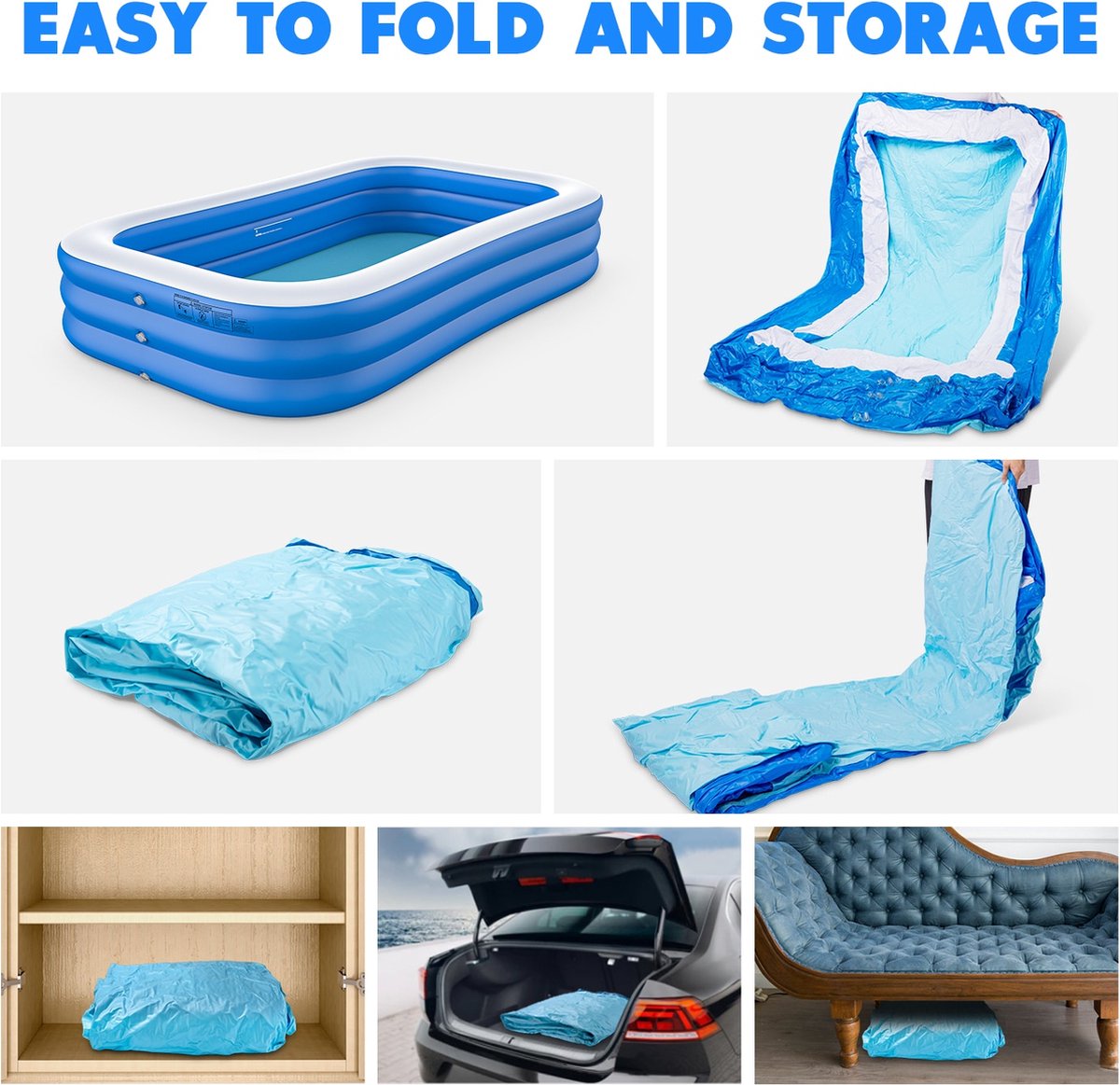 Opblaasbaar ZwembadZwembadOutdoor Tuin ZwembadGrote ZwembadenBad