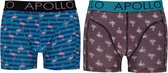 Apollo | Heren boxershorts | 2-Pack Giftbox | Tropical