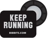 Bibbits aimants de course | Continuez à courir Noir