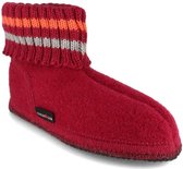 Haflinger sokPantoffel Paul Burgund maat 38