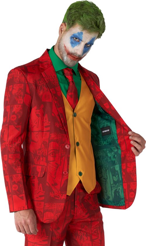 Suitmeister Scarlet Joker™ - Heren Pak - Batman DC Comics - Komt met  Colbert,... | bol.com