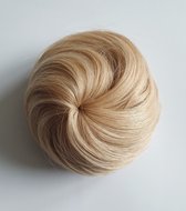 Haarstuk Knot Messy Bun scrunchie Elegant stijl Donker Goud Blond Wit Blond Mix