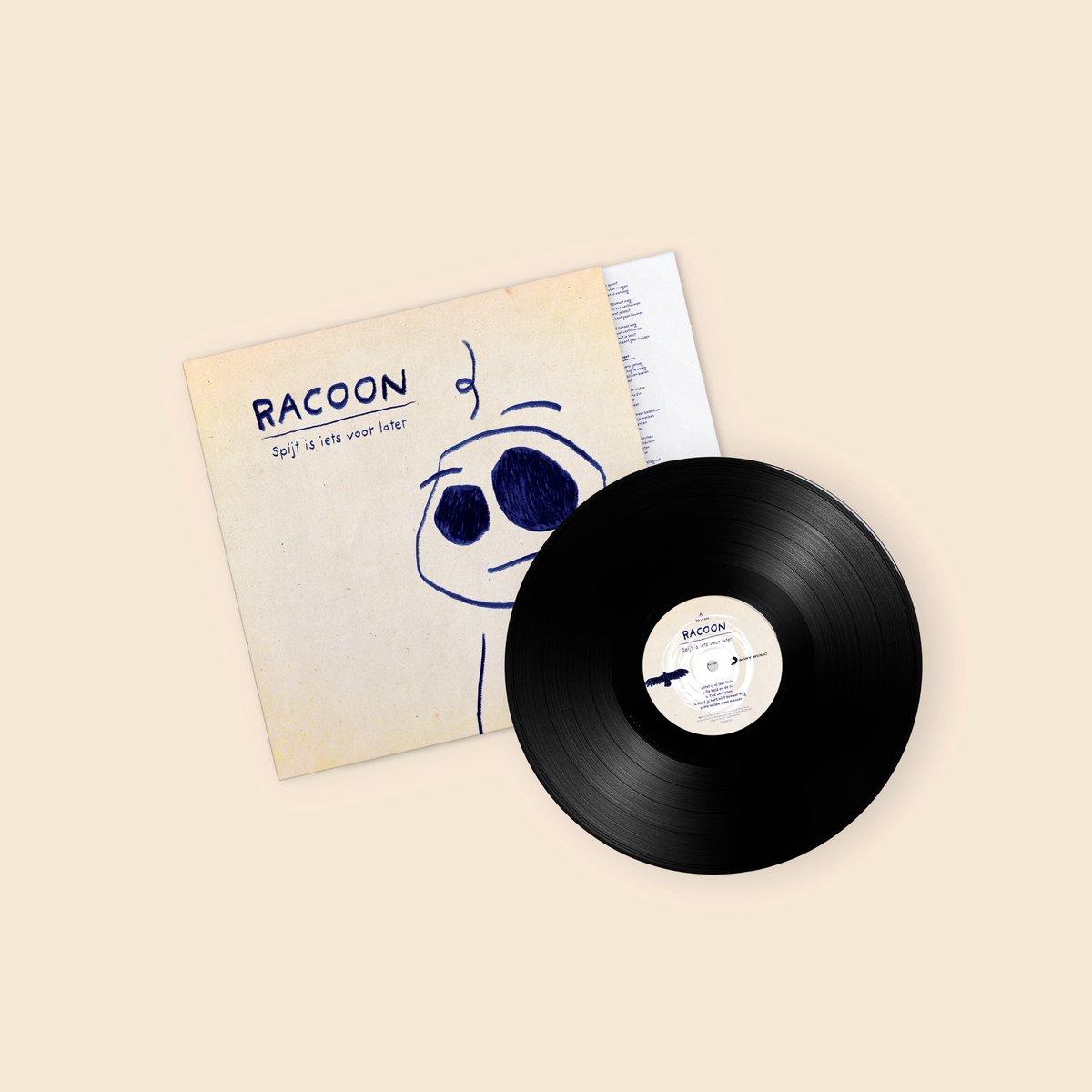 Sony Music Racoon Spijt Is Iets Voor Later - 1LP/1CD album met Het