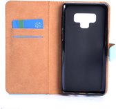 Samsung Galaxy Note 9 hoesje, 3-in-1 bookcase, blauw | GSM Hoesje / Telefoonhoesje Geschikt Voor: Samsung Galaxy Note 9