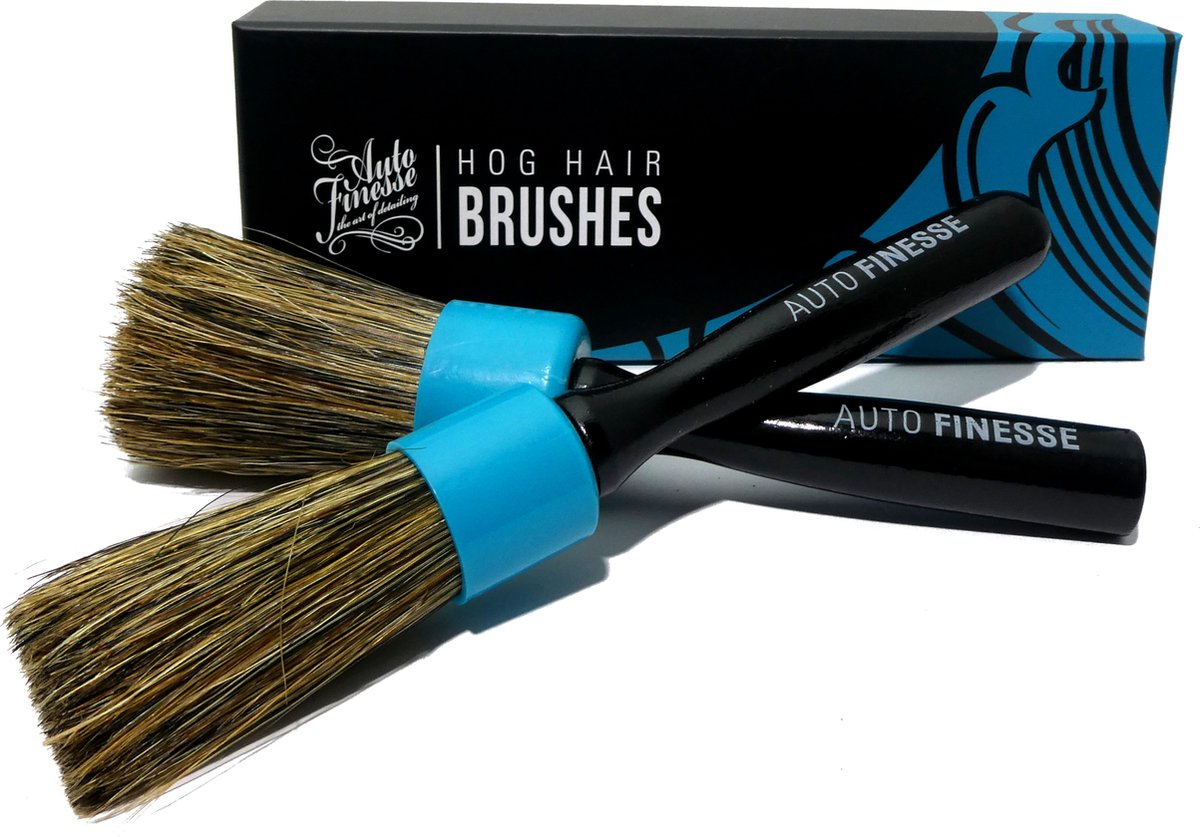 AUTO FINESSE Hog Hair Detailing Brushes (2pack) bol
