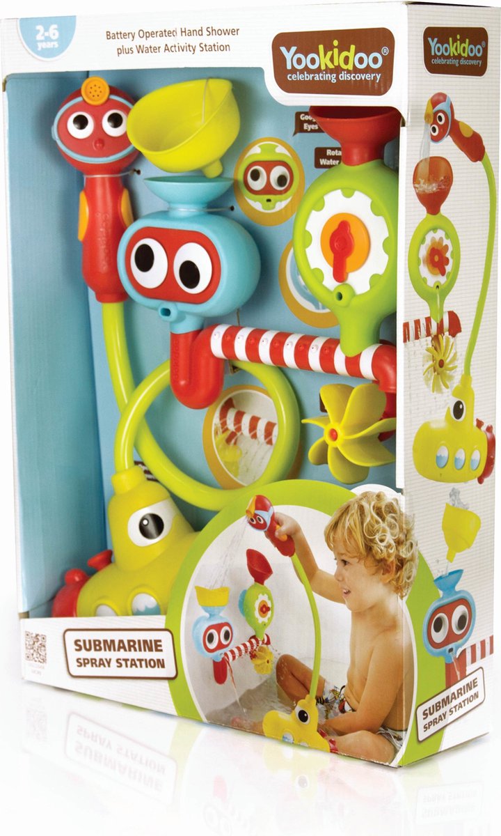 Yookidoo - Badspeelgoed - Submarine Spray Station - One Size — afbeelding 14