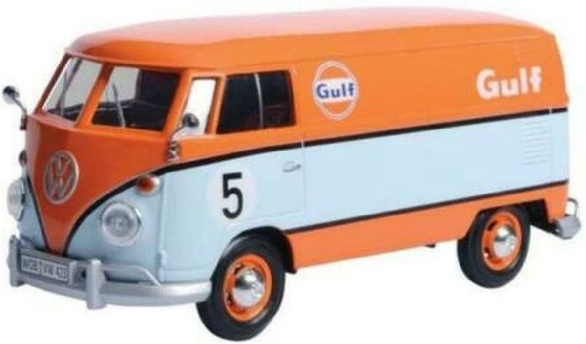Volkswagen Type 2 (T1) Delivery Van #5 Gulf - 1:24 - Motor Max