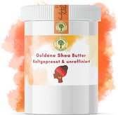 Biologische Shea Butter, 100% biologische Shea Butter, vegan en geurvrij, Intensive Care voor Gezicht - Lichaam - Haar - Lichaamsverzorging