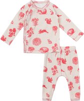 Claesen's pyjama baby cotton velvet Pink Autumn maat 68-74