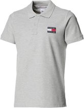 TOMMY HILFIGER JEANS Polobadge heren grijs