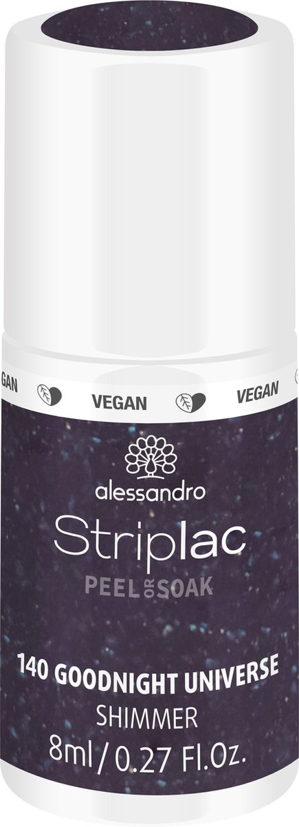 Goedkoopste ALESSANDRO ACQU - Striplac Peel or Soak 140 Good Night Universe - 8 ml - color gel