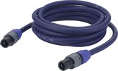 Dap Audio Speakon kabel - Speakon kabel - 6 meter speakerkabel - Speakerkabel - 2x1,5mm2 - blauw