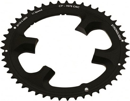 Stronglight Dural 5083 Outer Chainring 50T Shimano Fit 9/10 - Foto 2